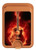 S0415 Fire Guitar Burn Magnetic Card Holder Wallet Stand with MagSafe for iPhone 16 15 14 13 Pro Max