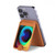 S0511 Peacock Magnetic Card Holder Wallet Stand with MagSafe for iPhone 16 15 14 13 Pro Max