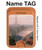 S1443 Terrace in Paris Eifel Magnetic Card Holder Wallet Stand with MagSafe for iPhone 16 15 14 13 Pro Max