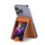 S2486 Rainbow Unicorn Nebula Space Magnetic Card Holder Wallet Stand with MagSafe for iPhone 16 15 14 13 Pro Max