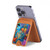 S3227 Underwater World Cartoon Magnetic Card Holder Wallet Stand with MagSafe for iPhone 16 15 14 13 Pro Max