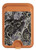 S3251 Batik Flower Pattern Magnetic Card Holder Wallet Stand with MagSafe for iPhone 16 15 14 13 Pro Max