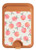 S3503 Peach Magnetic Card Holder Wallet Stand with MagSafe for iPhone 16 15 14 13 Pro Max