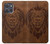 S2529 Leo Zodiac Tattoo Brown Graphic Print Case Cover Custodia per Motorola Moto G Power (2025)