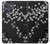 S2544 Japanese Kimono Style Black Flower Pattern Case Cover Custodia per Motorola Moto G Power (2025)