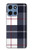 S3452 Plaid Fabric Pattern Case Cover Custodia per Motorola Moto G 5G (2025)