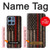 S3804 Fire Fighter Metal Red Line Flag Graphic Case Cover Custodia per Motorola Moto G 5G (2025)
