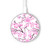 S1972 Sakura Cherry Blossoms Caricabatterie wireless da 15W, tipo C, per iPhone e Android, con luce LED