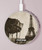 S2174 Eiffel Tower Vintage Paris Caricabatterie wireless da 15W, tipo C, per iPhone e Android, con luce LED
