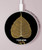 S2331 Gold Leaf Buddhist Om Symbol Caricabatterie wireless da 15W, tipo C, per iPhone e Android, con luce LED S2331 Gold Leaf Buddhist Om Symbol Caricabatterie wireless da 15W, tipo C, per iPhone e Android, con luce LED