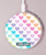 S3499 Colorful Heart Pattern Caricabatterie wireless da 15W, tipo C, per iPhone e Android, con luce LED