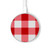 S3535 Red Gingham Caricabatterie wireless da 15W, tipo C, per iPhone e Android, con luce LED
