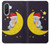 S2849 Cute Sleepy Owl Moon Night Case Cover Custodia per Samsung Galaxy A36 S2849 Cute Sleepy Owl Moon Night Case Cover Custodia per Samsung Galaxy A36
