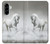 S0932 White Horse Case Cover Custodia per Samsung Galaxy A56