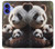 S4008 Panda Family Case Cover Custodia per iPhone 16