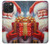 S4029 Xmas Smiling Santa Claus Gift Box Case Cover Custodia per iPhone 15 Pro Max