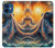 S4003 Oil Color Painting Giant Octopus Case Cover Custodia per iPhone 12 mini