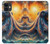 S4003 Oil Color Painting Giant Octopus Case Cover Custodia per iPhone 11
