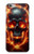 S3986 Fire Skull Case Cover Custodia per iPhone 6 6S
