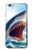 S4004 Oil Color Painting Giant Shark Case Cover Custodia per iPhone 6 6S