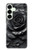 S3969 Black Rose Hard Brush Stroke Case Cover Custodia per Samsung Galaxy S25 Plus S3969 Black Rose Hard Brush Stroke Case Cover Custodia per Samsung Galaxy S25 Plus