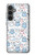 S4013 Seamless Cute Ghost Pattern Case Cover Custodia per Samsung Galaxy S23 FE