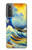 S4005 Oil Color Painting Great Waves Case Cover Custodia per Samsung Galaxy S21 Plus 5G, Galaxy S21+ 5G