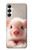 S3979 Cute Baby Pig Case Cover Custodia per Samsung Galaxy A05s