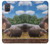 S4031 Baby Hippo Hippopotamus Family Case Cover Custodia per Samsung Galaxy A71