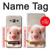 S3979 Cute Baby Pig Case Cover Custodia per Samsung Galaxy J3 (2016)