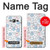 S4013 Seamless Cute Ghost Pattern Case Cover Custodia per Samsung Galaxy J3 (2016)