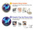 S3982 Dream Whale Colorful Nebula Case Cover Custodia per Samsung Galaxy Xcover 5