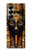 S3992 Gold Black Anubis Case Cover Custodia per Samsung Galaxy Z Fold 6