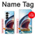 S4004 Oil Color Painting Giant Shark Case Cover Custodia per Samsung Galaxy Z Fold 6