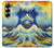 S4005 Oil Color Painting Great Waves Case Cover Custodia per Samsung Galaxy Z Fold 6