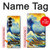 S4005 Oil Color Painting Great Waves Case Cover Custodia per Samsung Galaxy Z Fold 6