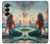 S4006 Oil Painting Mermaid Case Cover Custodia per Samsung Galaxy Z Fold 6