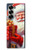 S4029 Xmas Smiling Santa Claus Gift Box Case Cover Custodia per Samsung Galaxy Z Fold 6