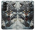 S3965 Angry Wolf Running Case Cover Custodia per Samsung Galaxy Z Fold 5