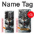 S3965 Angry Wolf Running Case Cover Custodia per Samsung Galaxy Z Fold 5