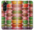 S3974 Colorful Macaron Case Cover Custodia per Samsung Galaxy Z Fold 5