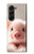 S3979 Cute Baby Pig Case Cover Custodia per Samsung Galaxy Z Fold 5