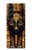 S3992 Gold Black Anubis Case Cover Custodia per Samsung Galaxy Z Fold 5