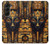 S3992 Gold Black Anubis Case Cover Custodia per Samsung Galaxy Z Fold 5