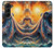 S4003 Oil Color Painting Giant Octopus Case Cover Custodia per Samsung Galaxy Z Fold 5