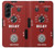 S4011 Red Guitar Analog Delay Graphic Case Cover Custodia per Samsung Galaxy Z Fold 5
