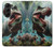 S4021 T-rex Dinosaur Jurassic Case Cover Custodia per Samsung Galaxy Z Fold 5