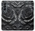 S3969 Black Rose Hard Brush Stroke Case Cover Custodia per Samsung Galaxy Z Fold 4