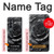 S3969 Black Rose Hard Brush Stroke Case Cover Custodia per Samsung Galaxy Z Fold 4