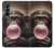 S3973 Chimpanzee Blowing Pink Bubblegum Case Cover Custodia per Samsung Galaxy Z Fold 4